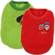 INOOMP 2pcs Bunny Garments Wear-Resistant Rabbit Costumes for Boys and Girls Pets Adorable Rabbit Vest for Play Exercise Outdoor Activities