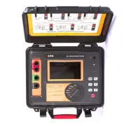 VICTOR 9600B High Voltage Insulation Resistance Tester Touch Color Screen #