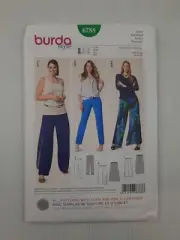Burda Sewing Pattern 6788 Women's Pants Pattern Size US 18-28 EUR 44-54 NEW