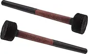 ERINGOGO 1 Pair Slip Drum Sticks Bass Mallet Percussion Accessory for Snare and Bass Drums Durable Design for All Playing Styles