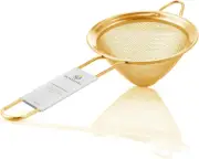 Fine Mesh Strainer for Kitchen, Stainless Steel Sieve Sifters Cocktail Strainer