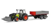 02112 CLAAS Nectis 267 F Farm Construction Tractor Frontloader Tipping Trailer