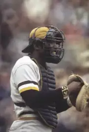 Pittsburgh Pirates Manny Sanguillen during game vs Chicago C - 1972 Old Photo