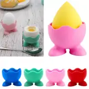 1Pc Breakfast Serving Cups Holders Set Boiled Egg Kitchen Silicone Egg Cup ES