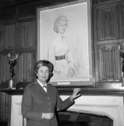 Brigadier Eileen Nolan Director Womens Royal Army Corp Standing Be- 1975 Photo