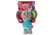 Gigwi Plush Friendz Dog Toy Multi Colour Squeaker Elephant