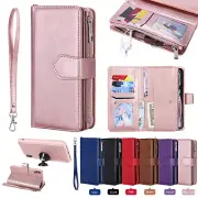 Removable Leather Wallet Phone Case For iPhone 15 Pro Max 14 13 12 11 XS X XR 87