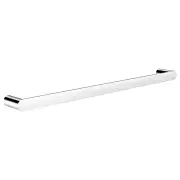 Curvae Single Towel Rail 600mm, Polished Chrome