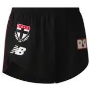 St Kilda Saints AFL NEW BALANCE Mens Training Shorts | Black by Sporting House