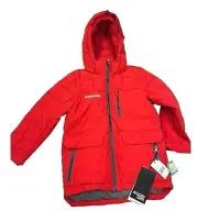 Boulder Gear Sawyer Insulated Snow Jacket NWT Toddler Size 6 Boys Red Hooded