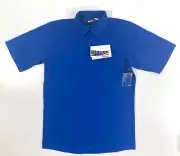 NEW SMALL REG BLAUER STREETGEAR 8131-1 BICOMPONENT S/S POLO SHIRT ROYAL BLUE SM
