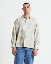 Harrison Long Sleeve Check Cord Shirt Multi