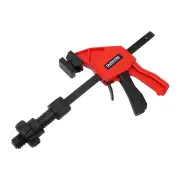 "Woodworking MFT Dog Clamp 4""/10""/16"" Vertical Bench Clamp for 20mm Dog Hole 60kg Heavy Duty Clamping Force Tool-Free Loc"