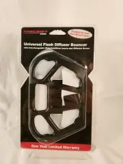 NEW Universal Flash Diffuser Bouncer Silver White Gold Diffusion Screen SEALED