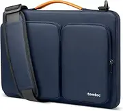 tomtoc 360 Protective Laptop Shoulder Bag for 16-inch MacBook Pro M4/M3/M2/M1 Pro/Max A3403 A3186 A2991 A2485 2024-2019, Water-Resistant Sleeve for Dell XPS 15 Surface Book 3 The New Razer Blade 16