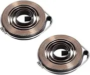XYWHPGV Drill Press Return Spring, Quill Spring Feed Return Coil Spring Assembly, 5Ft Long, 56 x 10 x 1mm 2PCS(20be5 d0d68 4b8ba 95442 0a404 b2372