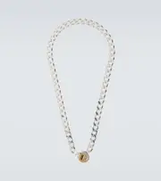 [Bottega Veneta] Bottega Veneta Sterling silver chain necklace One Size silver