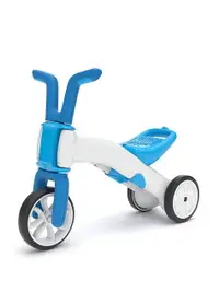 在飛比找樂天市場購物網優惠-比利時 Chillafish 二合一寶寶平衡車-海水藍【三輪
