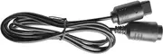 AsrMyjcx N64 Extension Cable Extension Cable Cord for N64 Console Rubber 1.8M/5.9ft Games Consoles Replacement N64 Extension Cord
