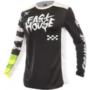 Fasthouse Grindhouse Jester Black Cheap Discount MX Dirt Bike Jersey