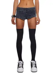 It Ain’t Me Micro Shorts - Black