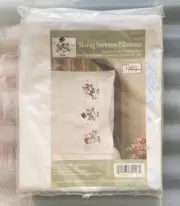 Tobin Home Crafts Skating Snowmen Pillowcases T232118