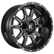 20x10 Fuel D627 VANDAL GLOSS BLACK MILLED Wheel 5x4.5/5x5 (-18mm) (for: Mazda)