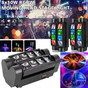 2X 80W Spider Moving Head LED Stage Lighting Beam DJ Light DMX Disco Party Show