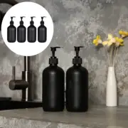 1/2/4PCS Care Sub-Bottling Plastic Round Lotion Push-Type Washing Shampoo Bottle