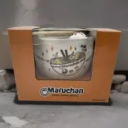 MARUCHAN Ramen Bowl Bundle W/ Ceramic Bowl, Spoon, Chopsticks & Chopstick Holder