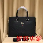 RA二手/公事包男GUCCI 專櫃品質男包包 公文包 手提包 電腦包 筆電包 大容量 斜背包 斜背包 商務休- 二手雅