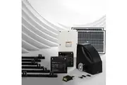 Lockmaster Automatic Sliding Gate Opener Kit 40W Solar 6M 600KG