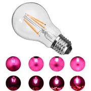 E27 B22 6W A60 Non-Dimmable COB LED Plant Grow Light Bulb for Hydroponics Greenhouse AC85-265V 20658 E27