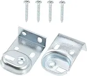 Zerodeko 1Set Roller Blind Fittings Curtain Brackets for Easy Installation Home Office Strong Material for Living Room Bedroom Kitchen More