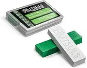 Hutsuls White & Green Strop Compound - Total 5 Oz Get Razor Sharp Edge with Green Honing Compound for Strop, Easy to Use Green & White Stropping Compound for Knives Guide, White Polishing Compound Bar