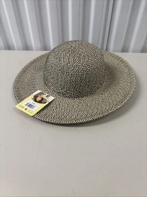 Sunday Afternoons UV Charleston Hat Pepper Tweed Wide Brim Sun Hat UPF 50+ NWT