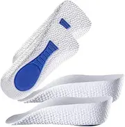 [xiteluo] Brandone Height Increase Insoles - Orthopedic Arch Support High Pads 1.0 (1.37in/3.5cm) - 2 Pairs