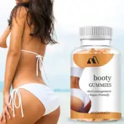 100% Natural Butt and Hips Enlargement 60 Gummies Vegan Friendly Booty