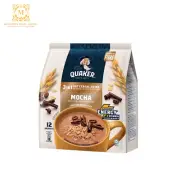 QUAKER Oats Cereal 3in1 Drink Mocha 12 Sachets - Halal Certified Malaysia