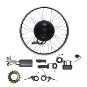 TDR 72v 3000w DIY Ebike Conversion Kit for 26" 27.5" 28" 29" 700c Bicycle MTB