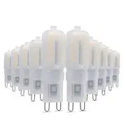 10pcs G9 5W 400-500lm 22LED LED Bi-pin Lights 2835SMD Dimmable Warm White Cool White Led Corn Bulb Chandelier Lamp AC 220-240V