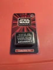 Star Wars Episode 1 Collectible Lapel Pin Episode 1 Logo NIP Applause New