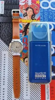 Swatch watch SEALIGHTS YDS100 1995 Irony Scuba New old stock