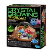 4M Crystal Growing Dinosaur Crystal Terrarium Educational Kids Art/Craft 10y+