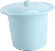 Home Urinal Container Plastic Spittoon Children Elders Bed Pan Lid Cover