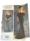 Vogue Sewing Pattern V1604 Designer Strapless Dress Pattern Size 6-14