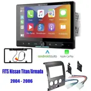 10" touchscreen Apple Carplay Car Stereo for 2004-2006 Nissan Titan/Armada