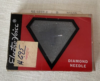 EV Electro-Voice Needle 2752D 26-1627-4 B Replacement Diamond Needle NOS