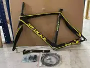 EDDY MERCKX Racing Frame Carbon EMX-5 With Fork Team Edition Black Yellow 56