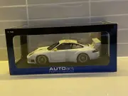 BIANTE/AUTOART 1:18 PORSCHE 911 GT3R UPGRADED VERSION WHITE BRAND NEW